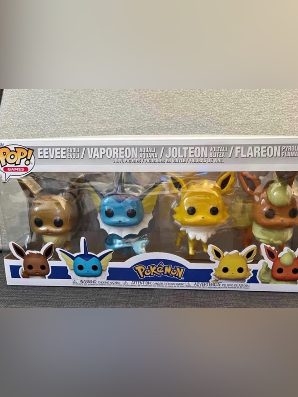 Funko Eevee Evolution 4 pack